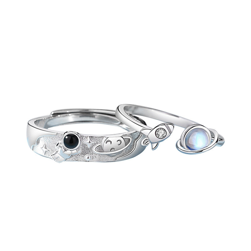 Stellar Love Couple Rings