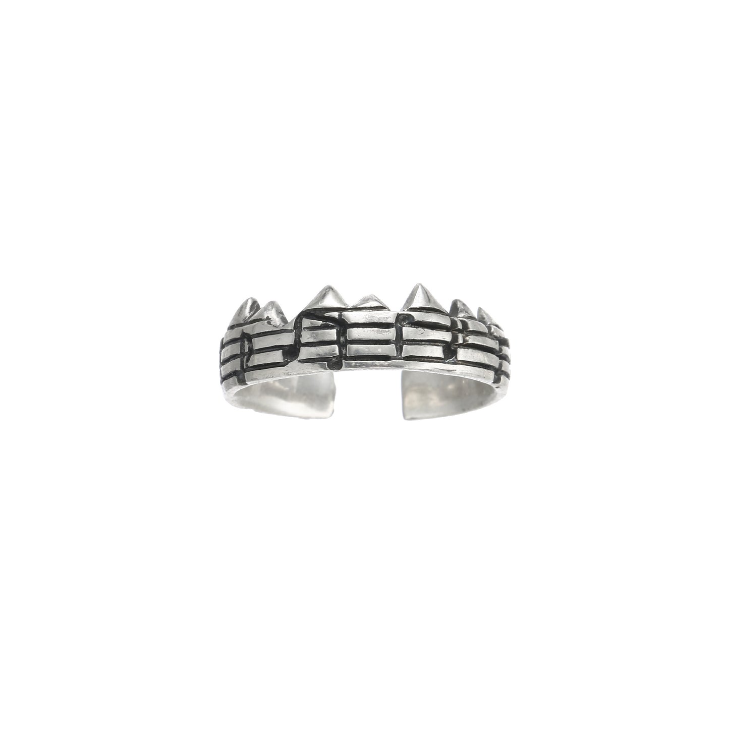 Sophisticated Silver Couple Rings