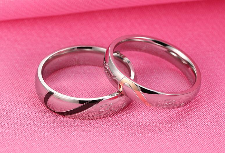 Twin Hearts Couple Bands