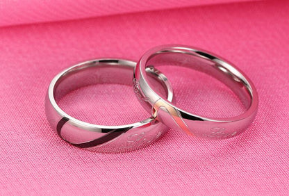 Twin Hearts Couple Bands