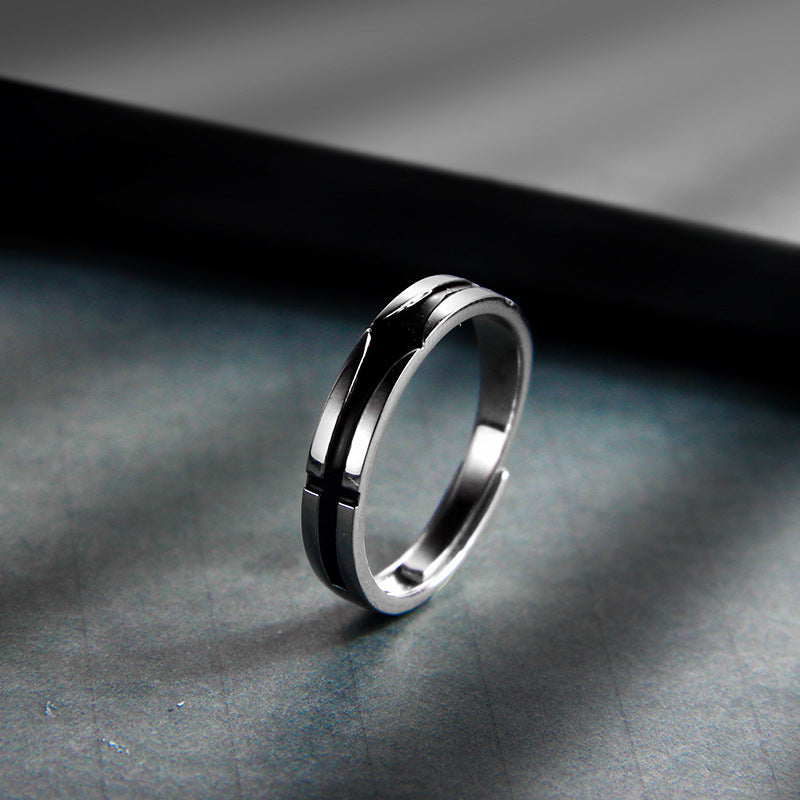 Sterling Silver Duo Rings for Couples